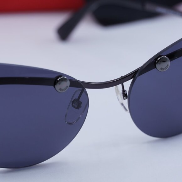 Final Price! Moschino MOS082/S 0V81 IR Black/Grey Sunglasses - Picture 6 of 10